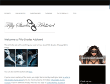 Tablet Screenshot of fiftyshadesaddicted.com